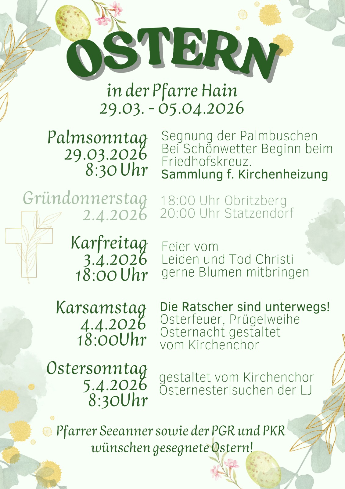 2026 03 29 Ostern Hain