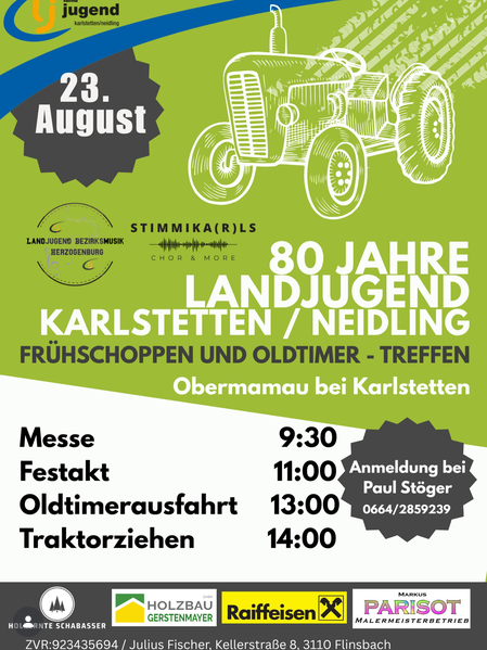 80 Jahre LJ Karlstetten / Neidling - Fest in Mamau